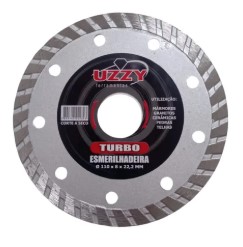 DISCO DIAM TURBO ESMERIL CORTE A SECO UZZY